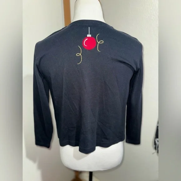 Bechamel Holiday Spirit Button Up Cardigan Vintage Sweater Size Small - Picture 13 of 14